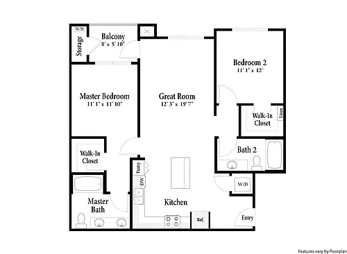 Floor plan B3F.3