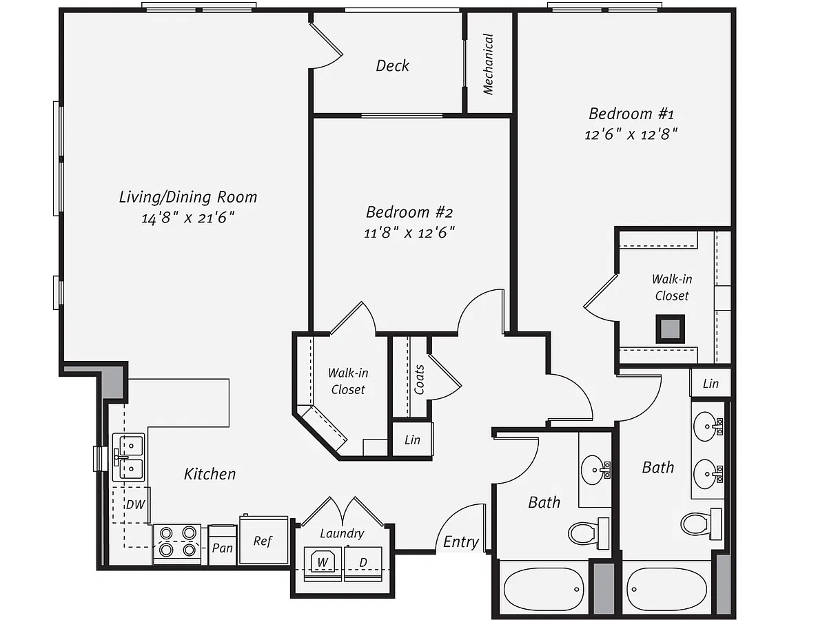 Floor plan B71