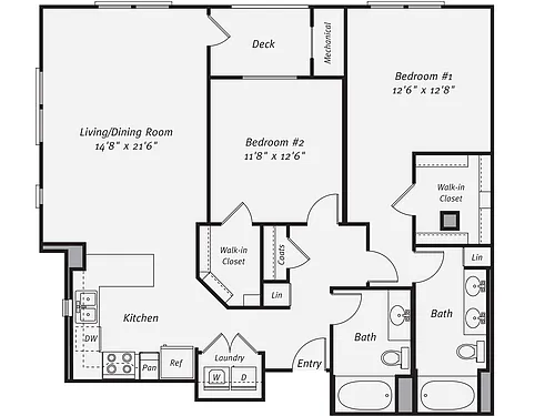 Floor plan B71
