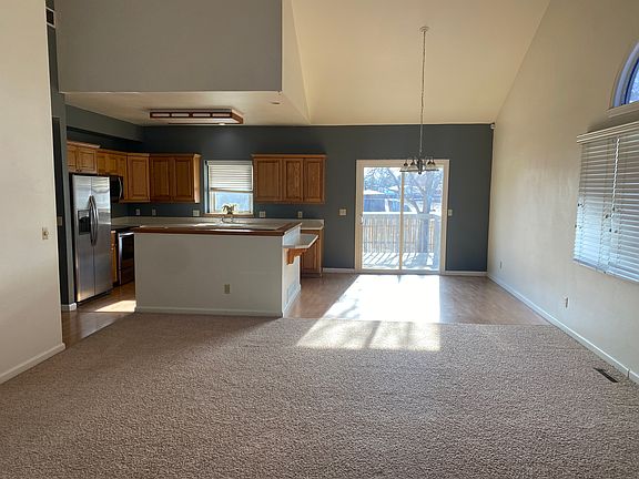 main floor dining area and kitchen