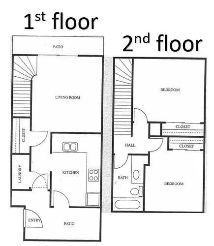 Floor plan Townhouse
