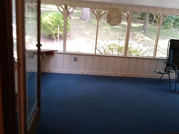 Screened in back porch