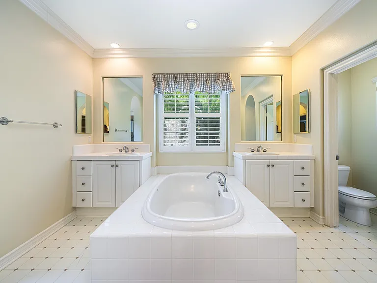 Master bathroom.