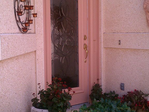 Leaded Glass front door