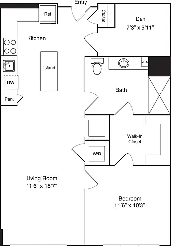 Floor plan A06A