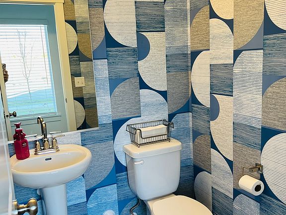 Powder bath on main level (photo of model home)