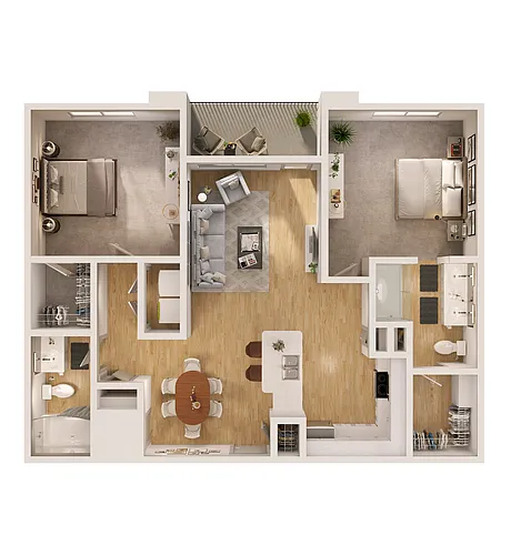 Floor plan Harbour | B2