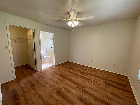 Master Bedroom - Walk-in Closet on Left and Master Bath on Right