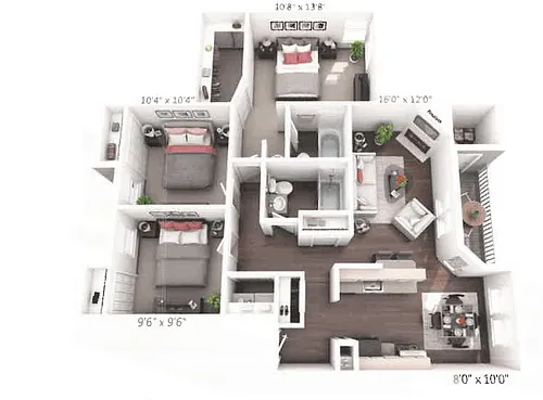 Floor plan C1