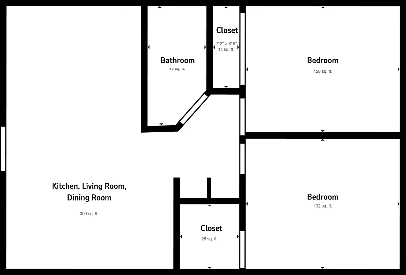 2Bed/1Bath Ground Floor Apt at Broadway Rd/32nd St! Ready for Immediate Move-In! — Photo 3