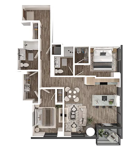Floor plan T3
