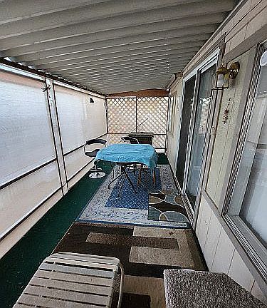 Enclosed porch View 1
