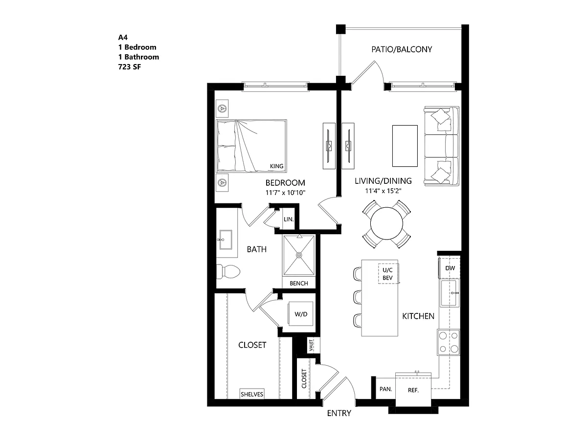 Floor plan A4