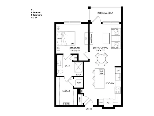 Floor plan A4