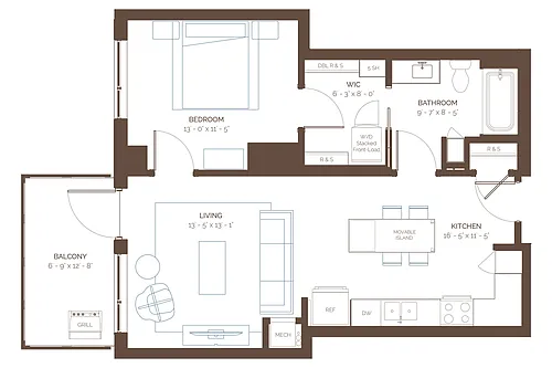 Floor plan Lilac