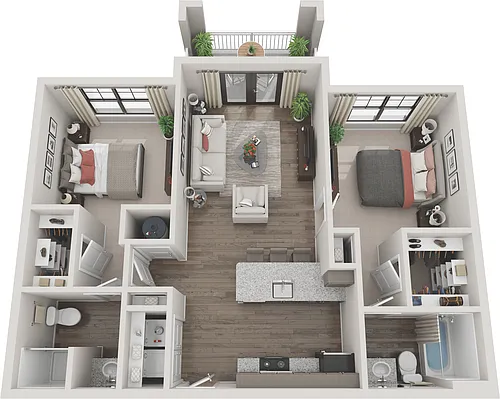 Floor plan B2A