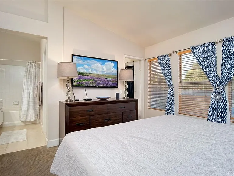 Bedroom 1 with master bath