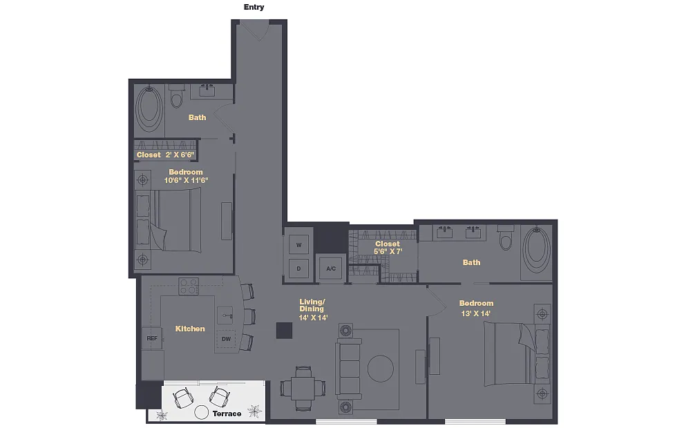 Floor plan B4
