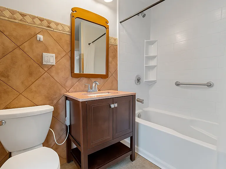 Full bath main level - new shower installed 2024