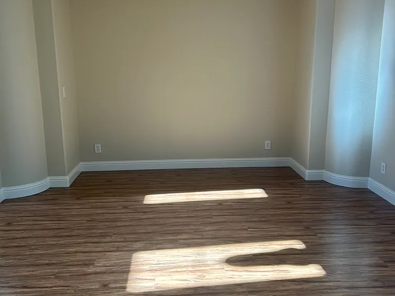 Spacious formal living room, freshly painted interiors