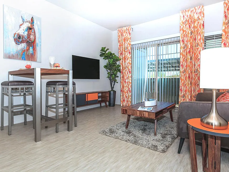 Living Room in 1x1 Model
