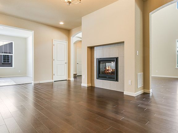 Crackling Two-way Fireplace