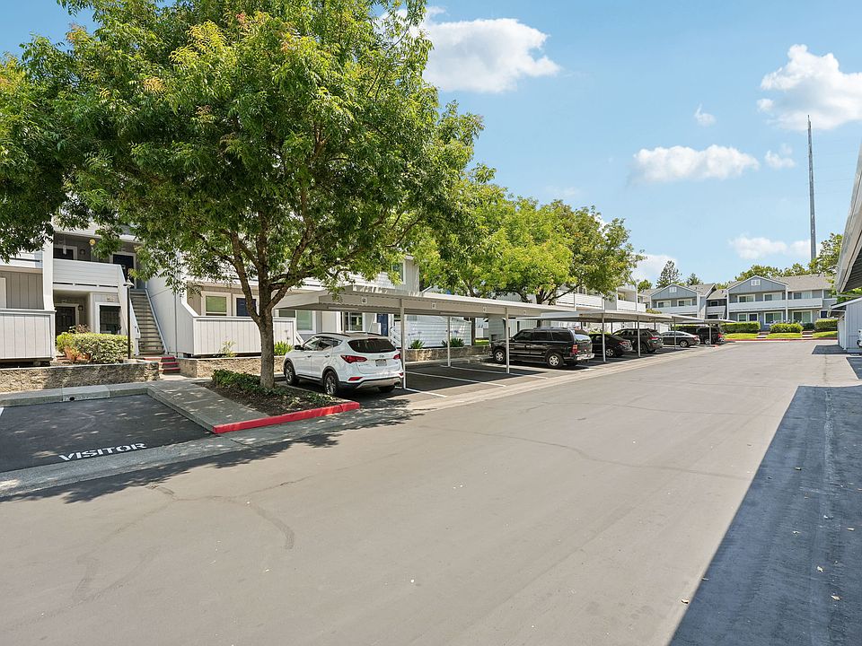 Covered assigned carports.