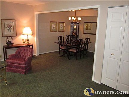 View of Living/Dining Room from entry door