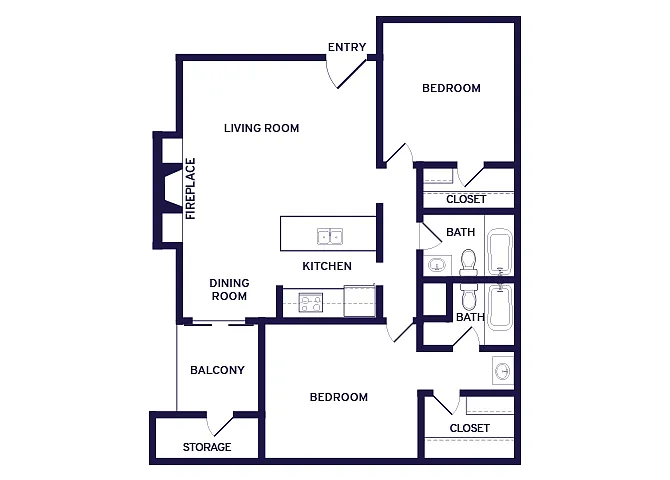 Floor plan B1