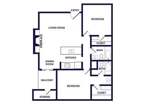 Floor plan B1