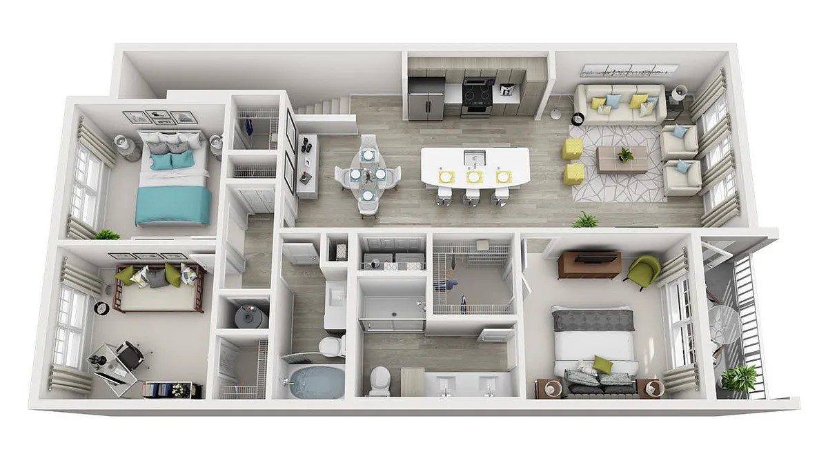 Floor plan D3