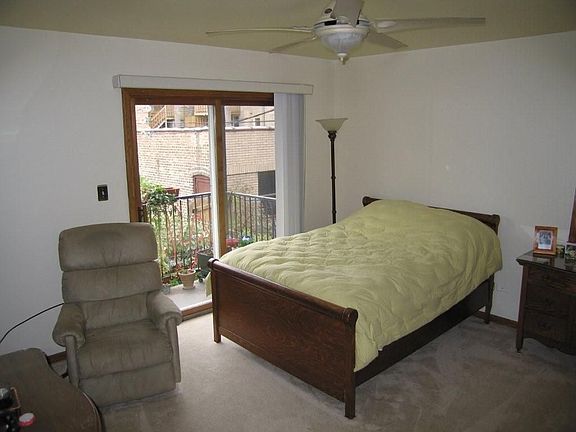 Master bedoom with private balcony