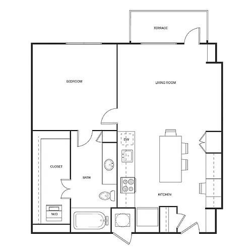 Floor plan A1B