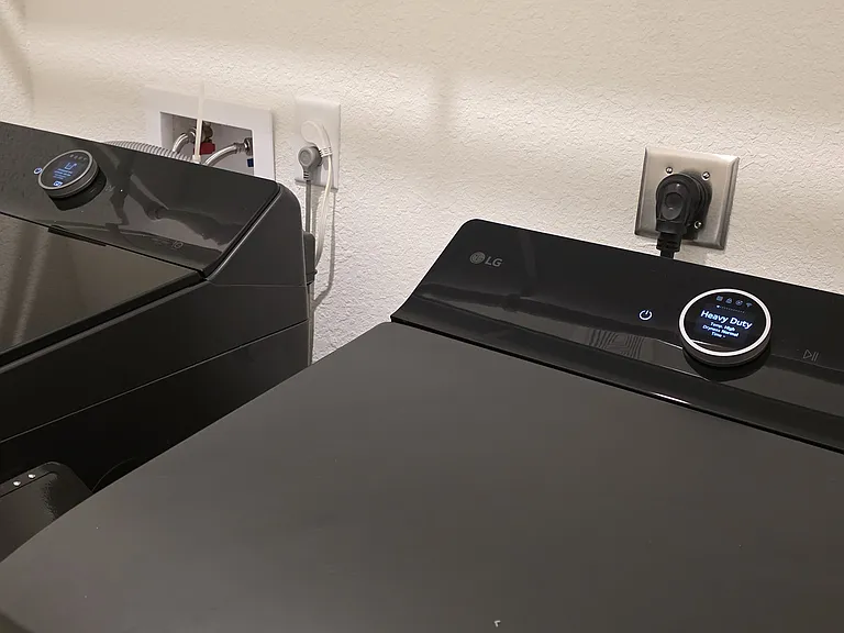 LG Digital Washer and natural gas Dryer