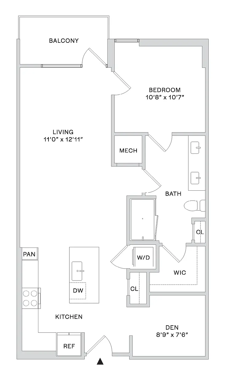 Floor plan A3B