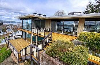 Puget Sound facing decks