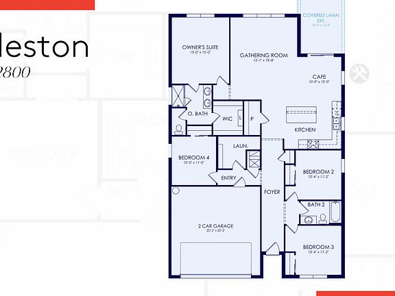Floor plan of this home