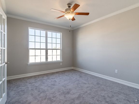 Flexible living space off entry.