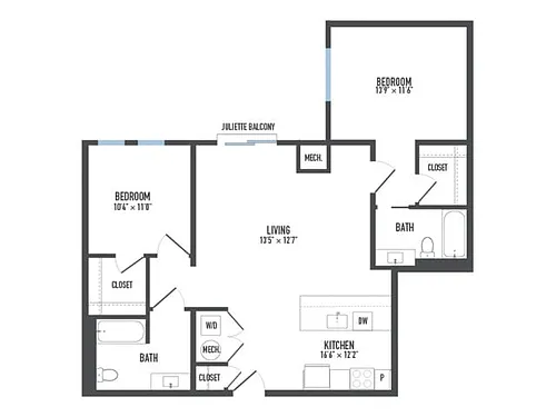 Floor plan Kirkwood