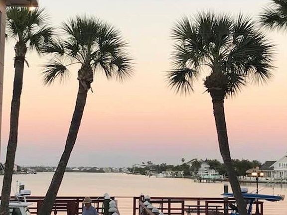 intercostal access area in back and beach across the street