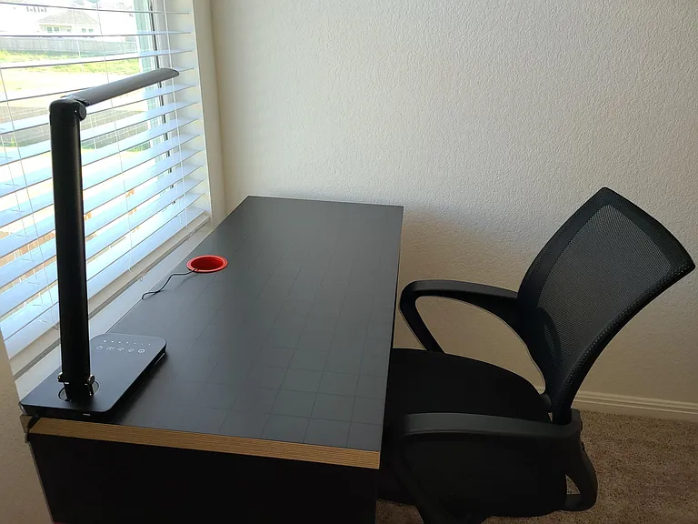 Work area in bedroom #4