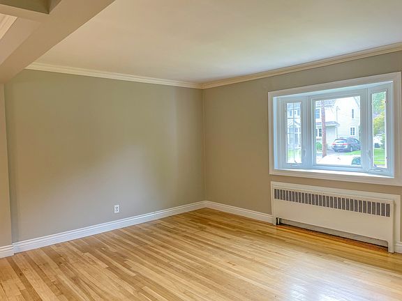 Living Room with Bay Window
