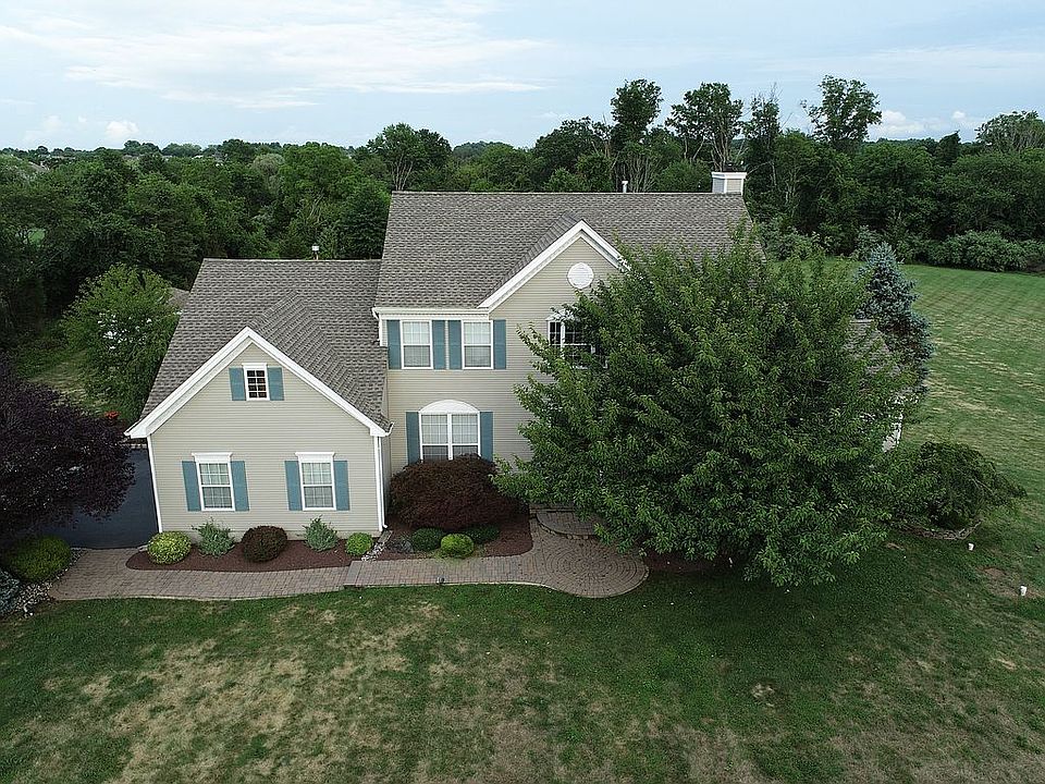 Front low aerial view
