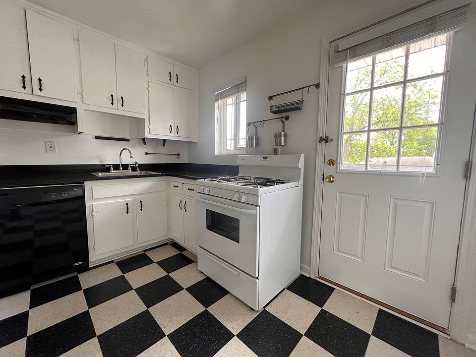 Back door and sunny kitchen!