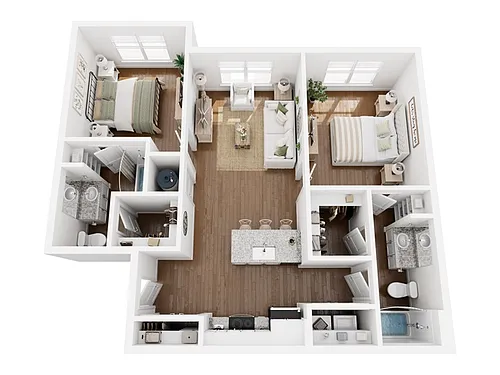 Floor plan B1
