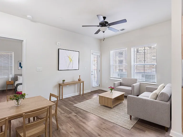 Virtually Staged Living room