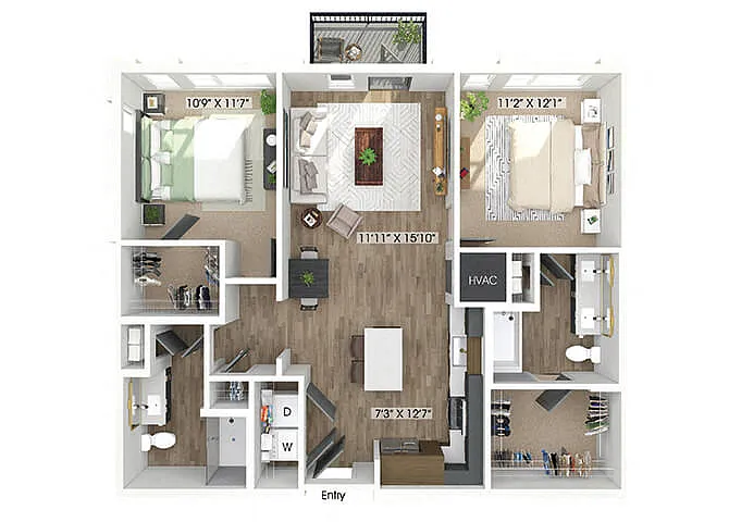 Floor plan B1