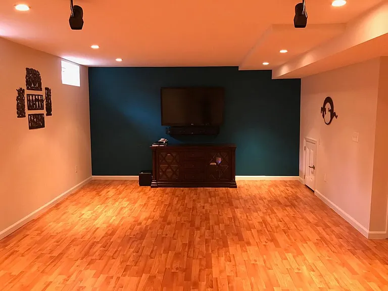Basement Family Room (stocked with entertainment system)