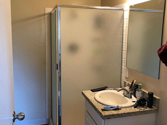Bathroom attached to master bedroom