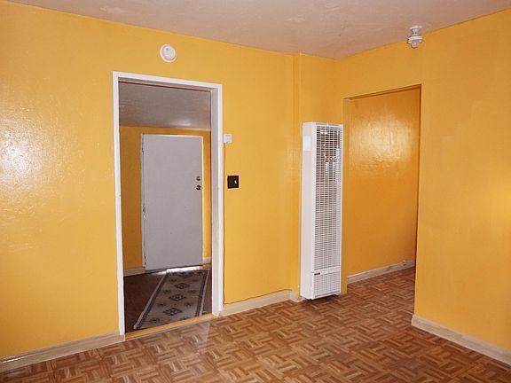 View to front entry